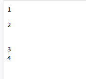 HTML Export mit eingefügtem &lt;br /&gt; bei leerem Paragraph