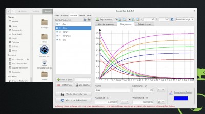 Capacitux auf OpenSUSE
