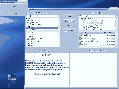 Die Betätigung des Button &amp;quot;RTF Seite&amp;quot; öffnet in der RichEdit Komponente eine RTF-Textdatei.