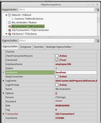 IBConnection Parameter